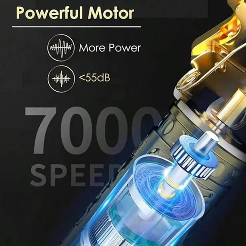 Máquina de Corte Profissional – Sem Fios, USB Rápido, Ideal para Contornos e Acabamentos